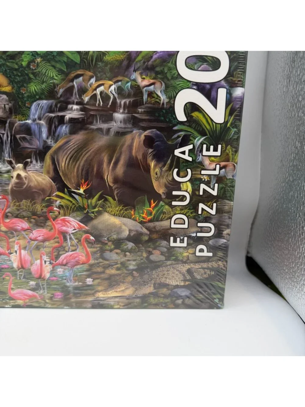 Educa African Jungle‎ 2000 piece puzzle New large elephants animals